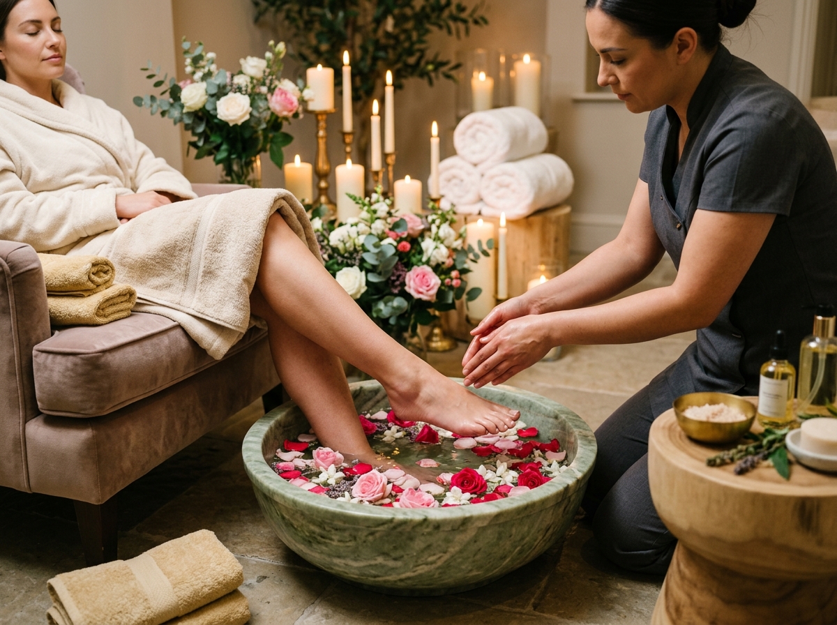 Pédicure Spa & Bain Floral